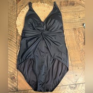 Time and Tru Elegant Black Kids One Piece